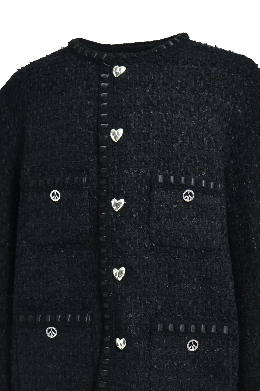 Tweed Jacket / Black