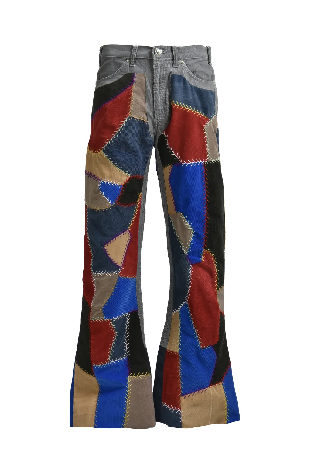 Patchwork Corduroy Pants / Assort