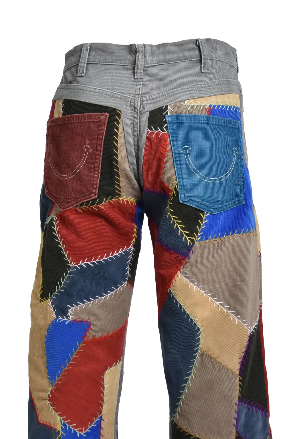 Patchwork Corduroy Pants / Assort