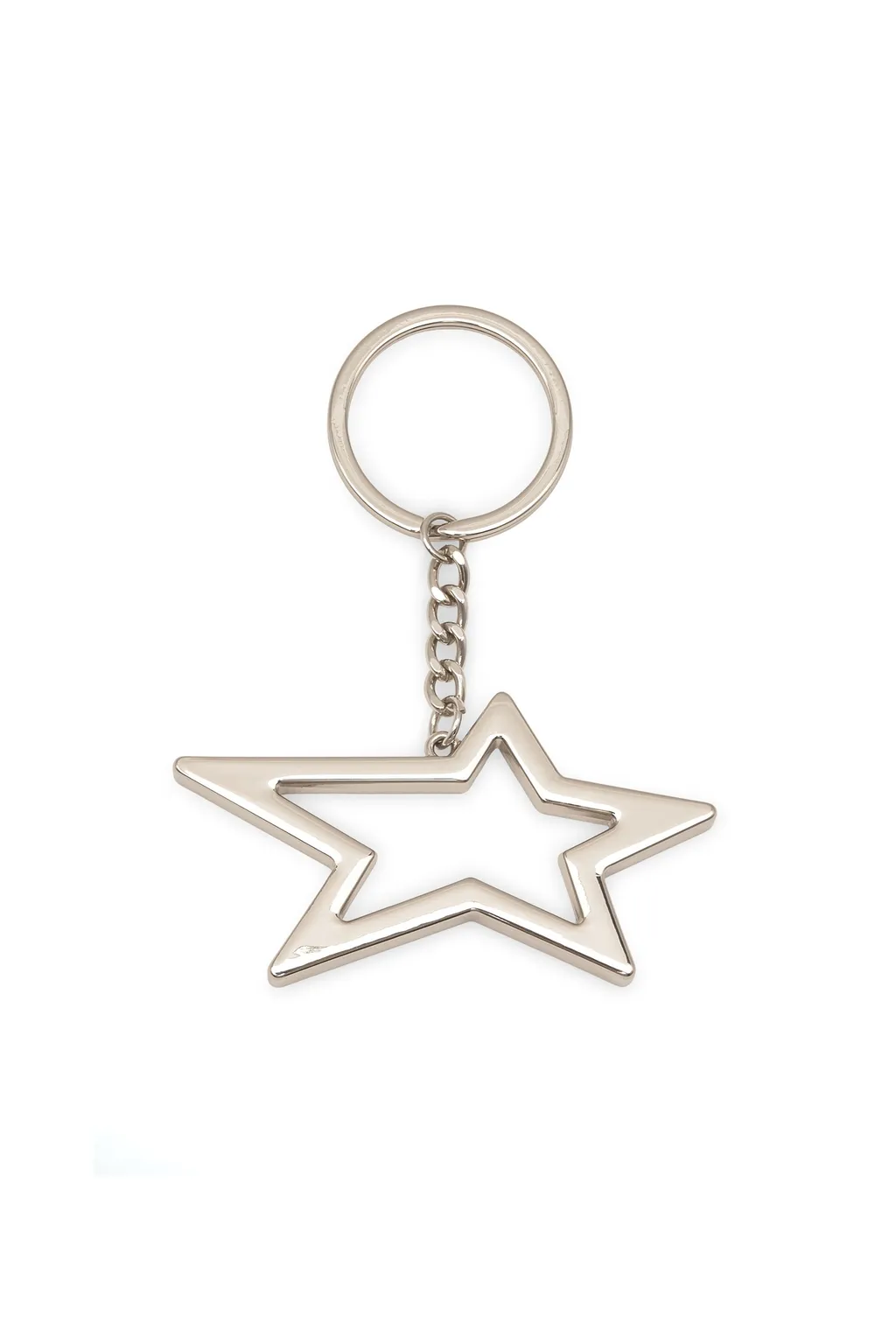 Star Metal Keychain ​​/ Sil
