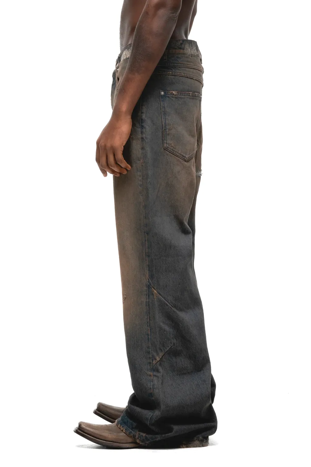 Italy Smooth Rusted Boot Cut / Brw Ind