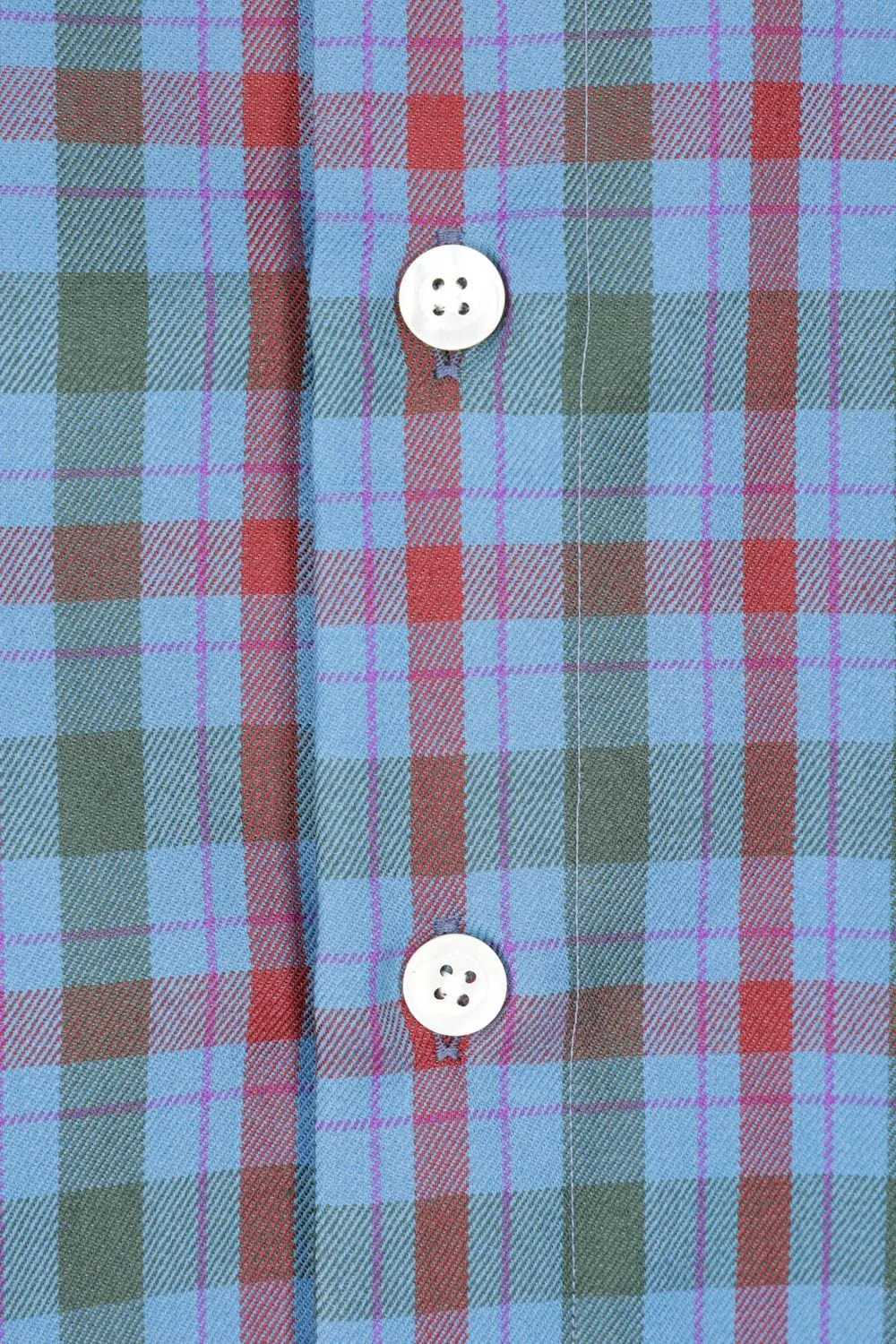 Namacheko Check Pattern Wool Shirt