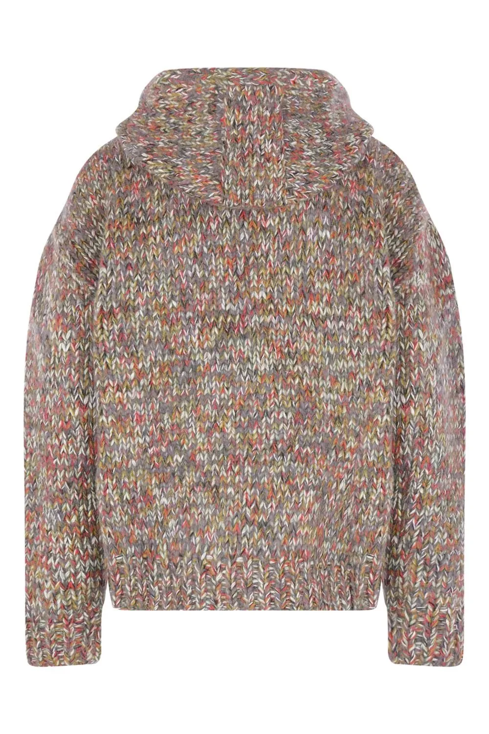 Namacheko Hooded Zip-Up Cardigan