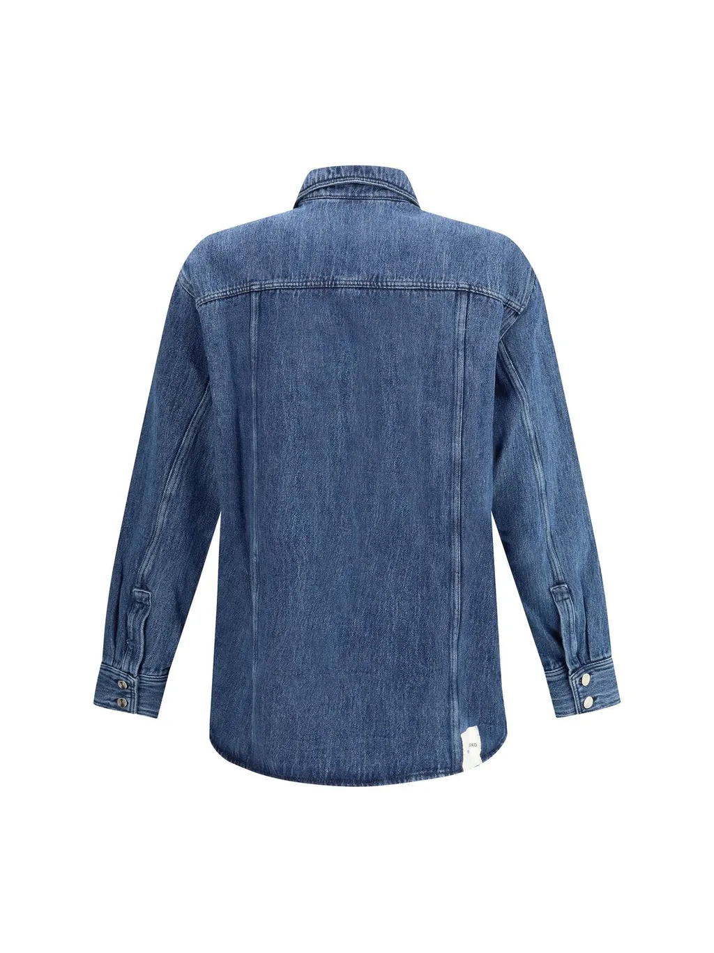 Namacheko Han Plissé Denim Shirt