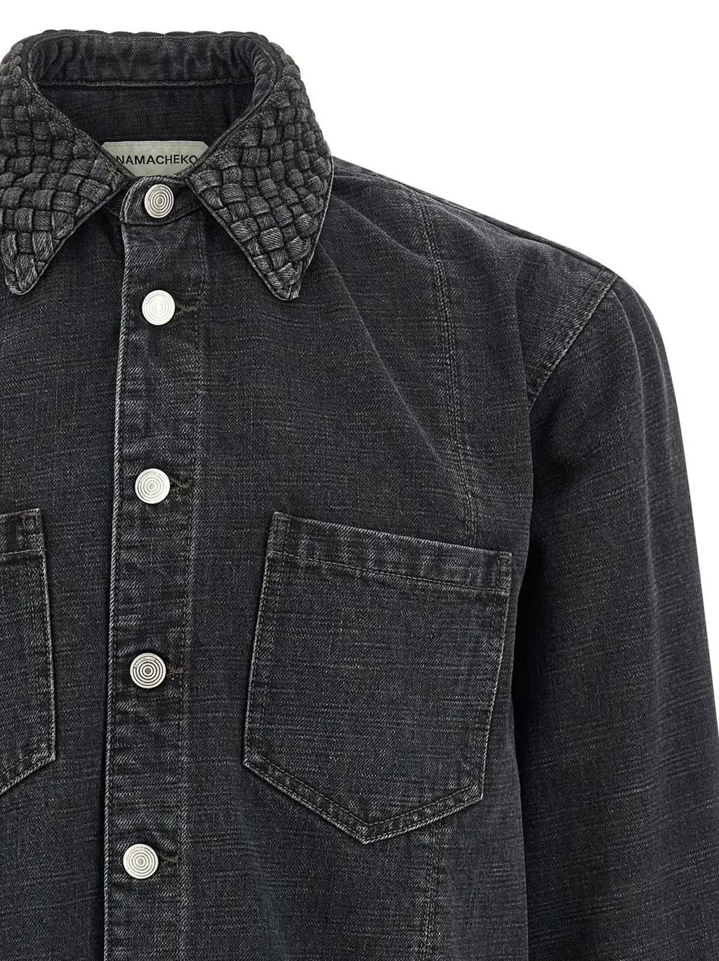 Namacheko Gervis Braided Denim Shirt