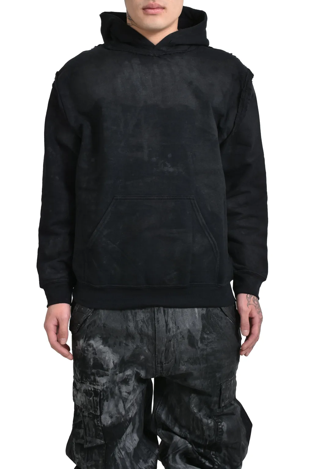 Oilskin Hoodie / Black