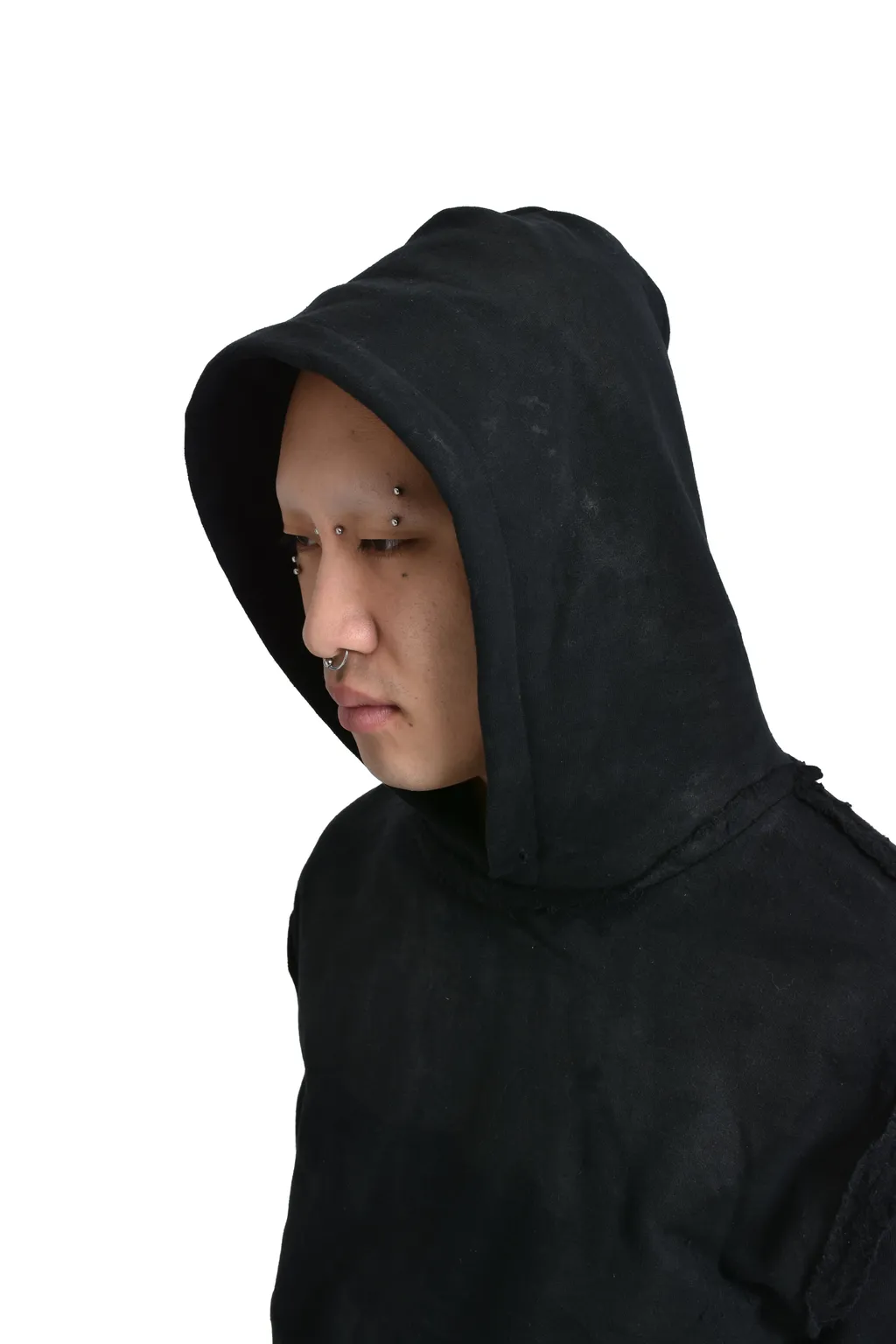Oilskin Hoodie / Black