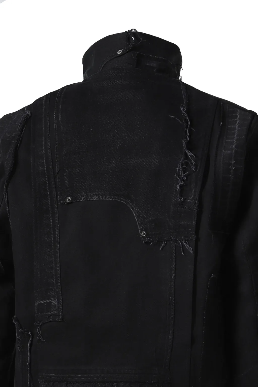 Gloved Tactical Patchwork Jacket / Blk