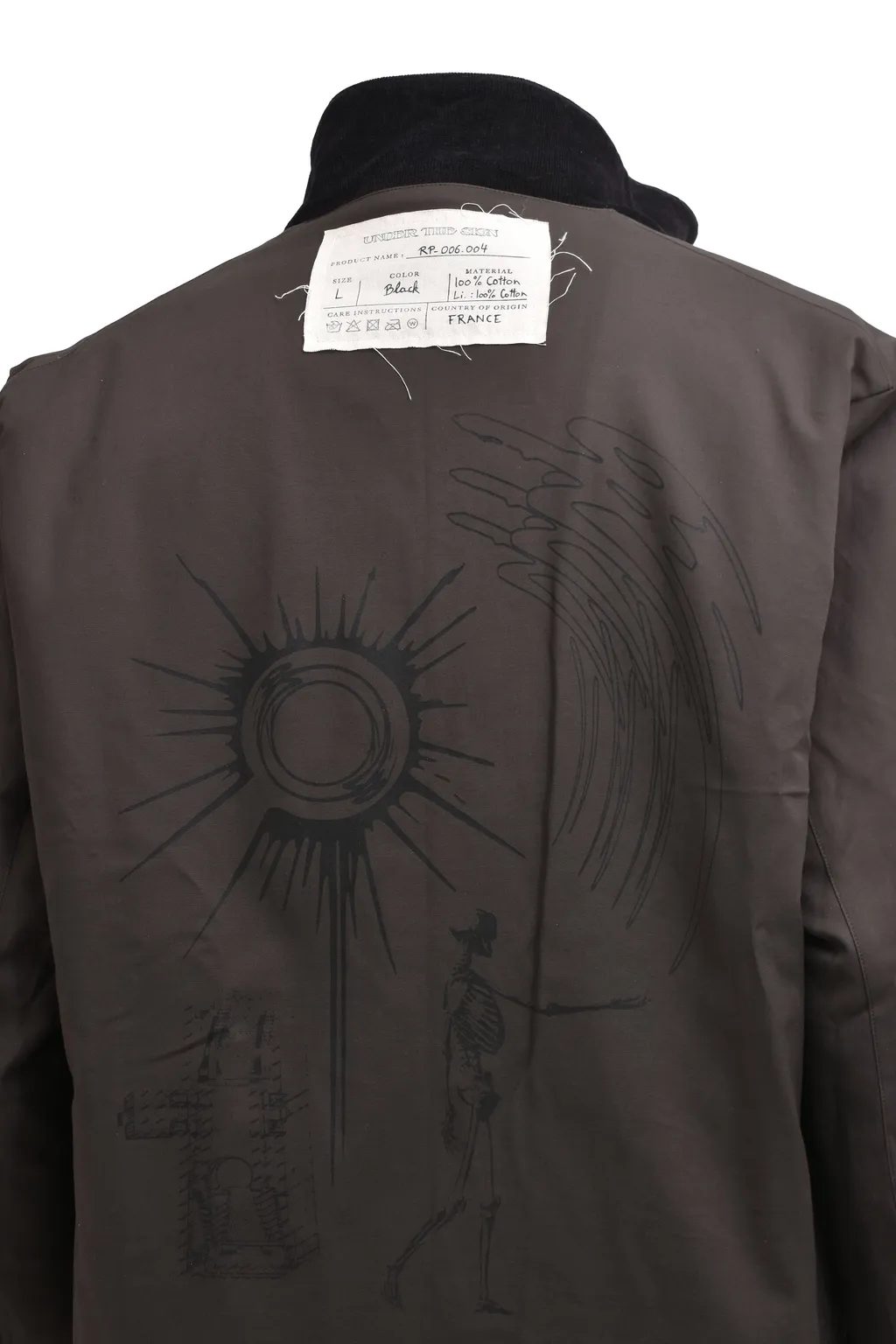 Gloved Tactical Patchwork Jacket / Blk