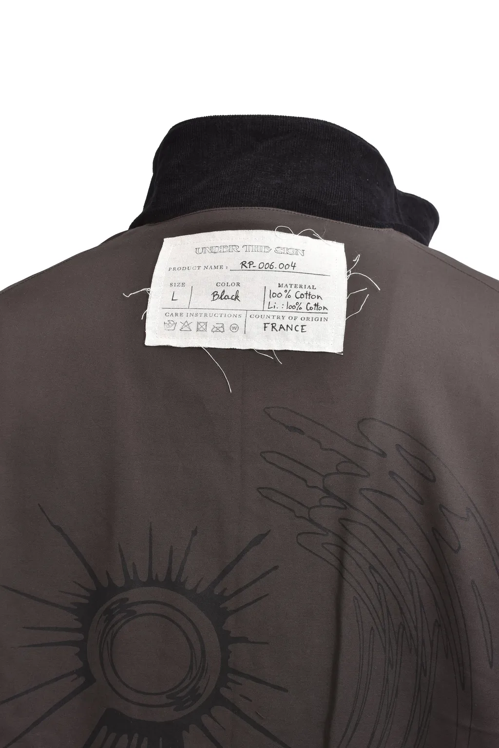 Gloved Tactical Patchwork Jacket / Blk