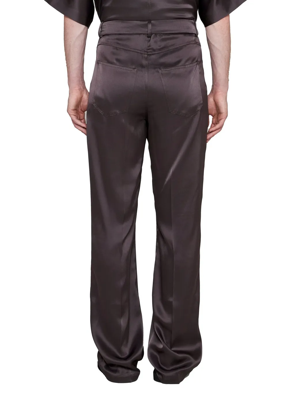 Nanushka Mid Rise Straight Leg Trousers