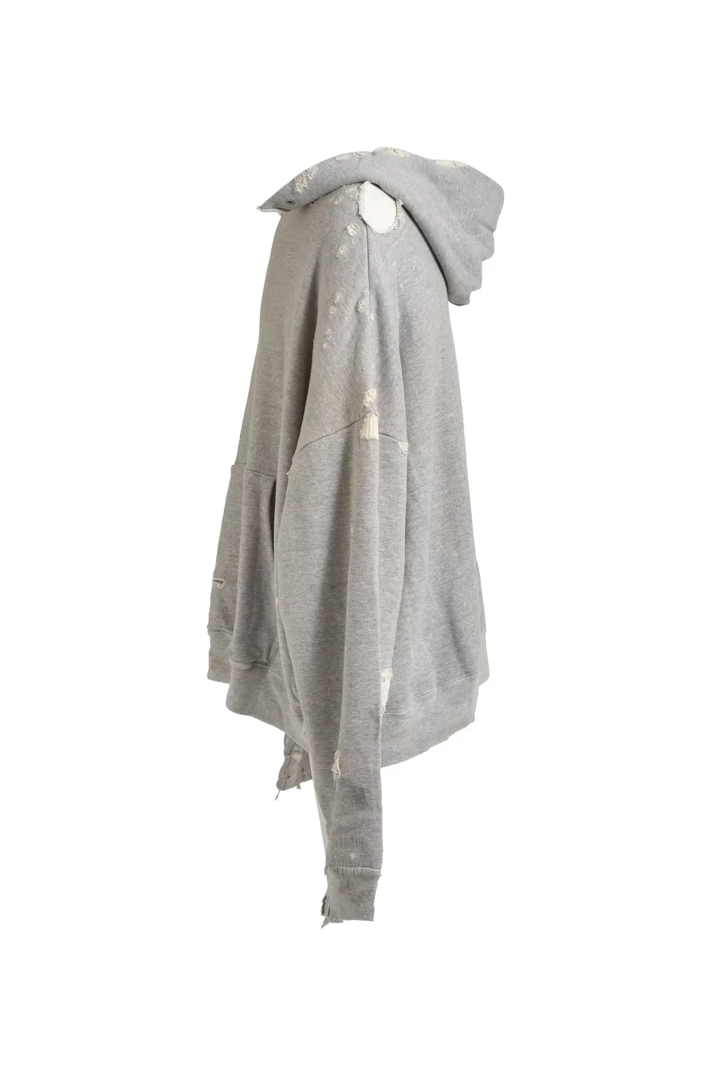 Double Face Hoodie / Grey