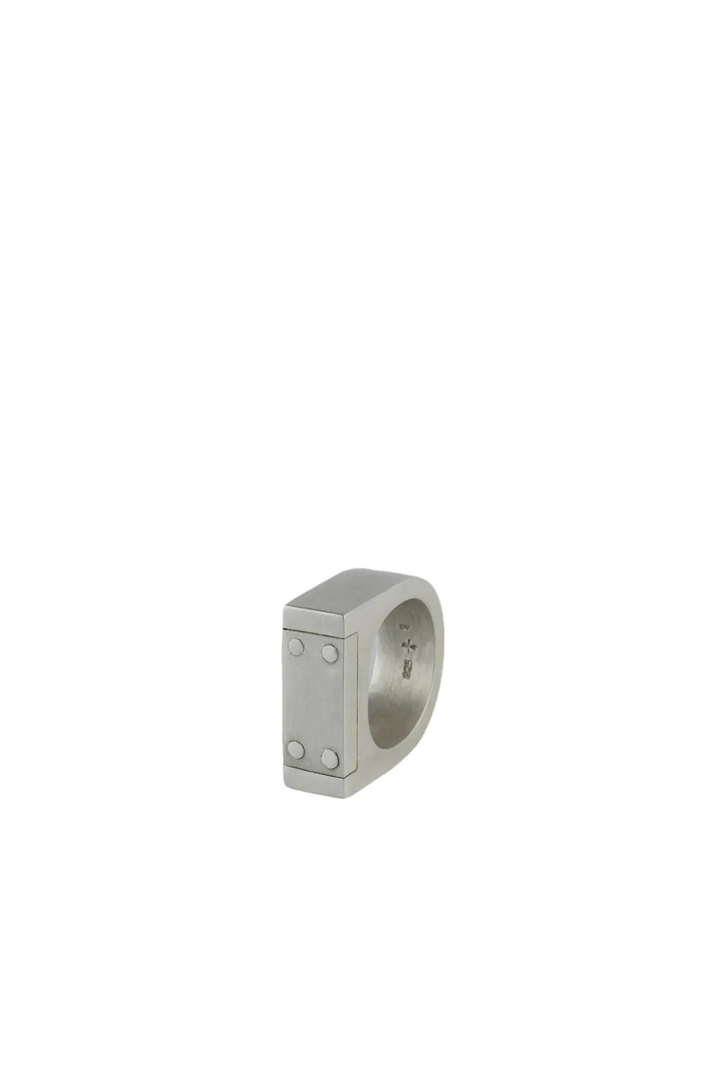 Plate Ring Single / Sil
