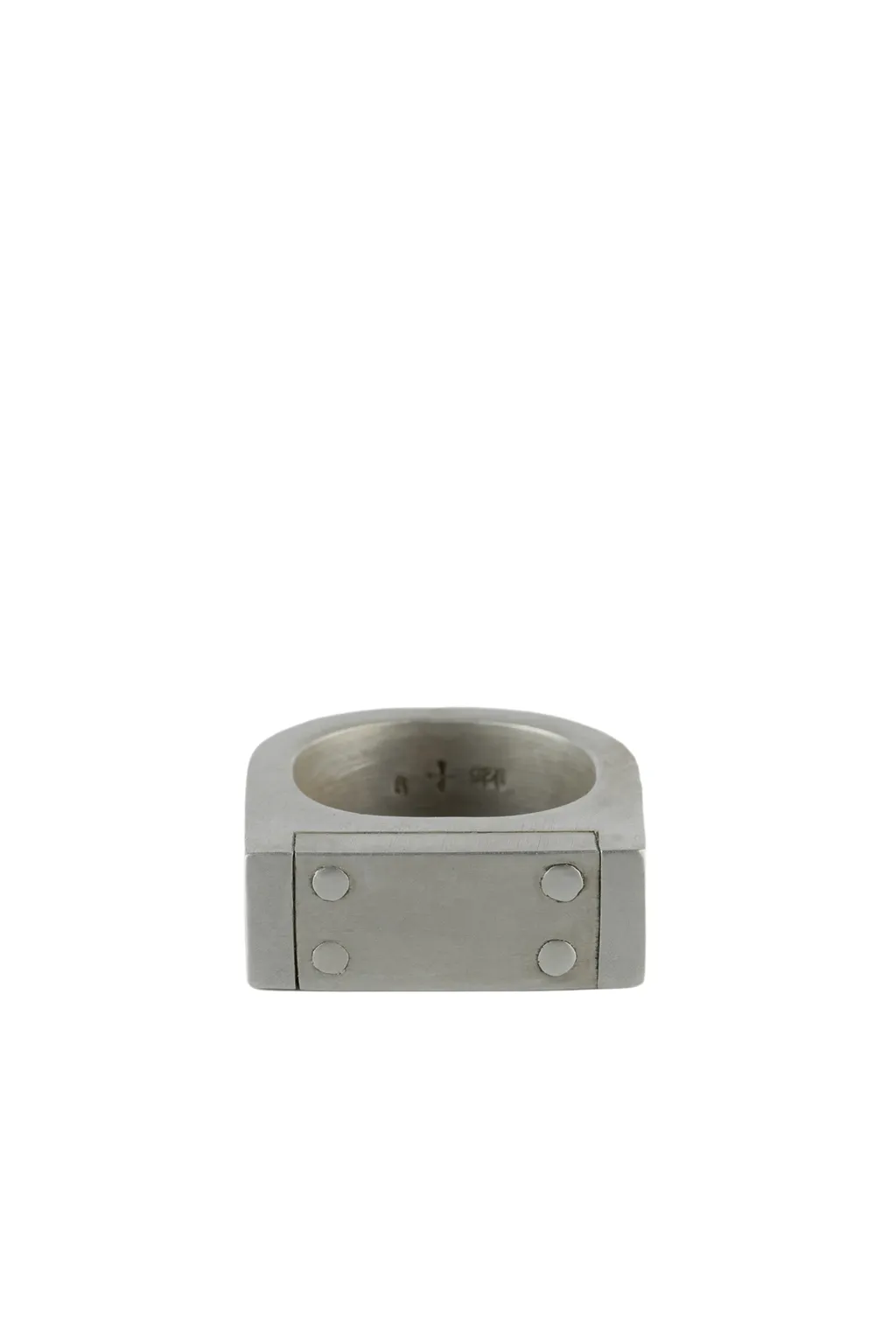 Plate Ring Single / Sil