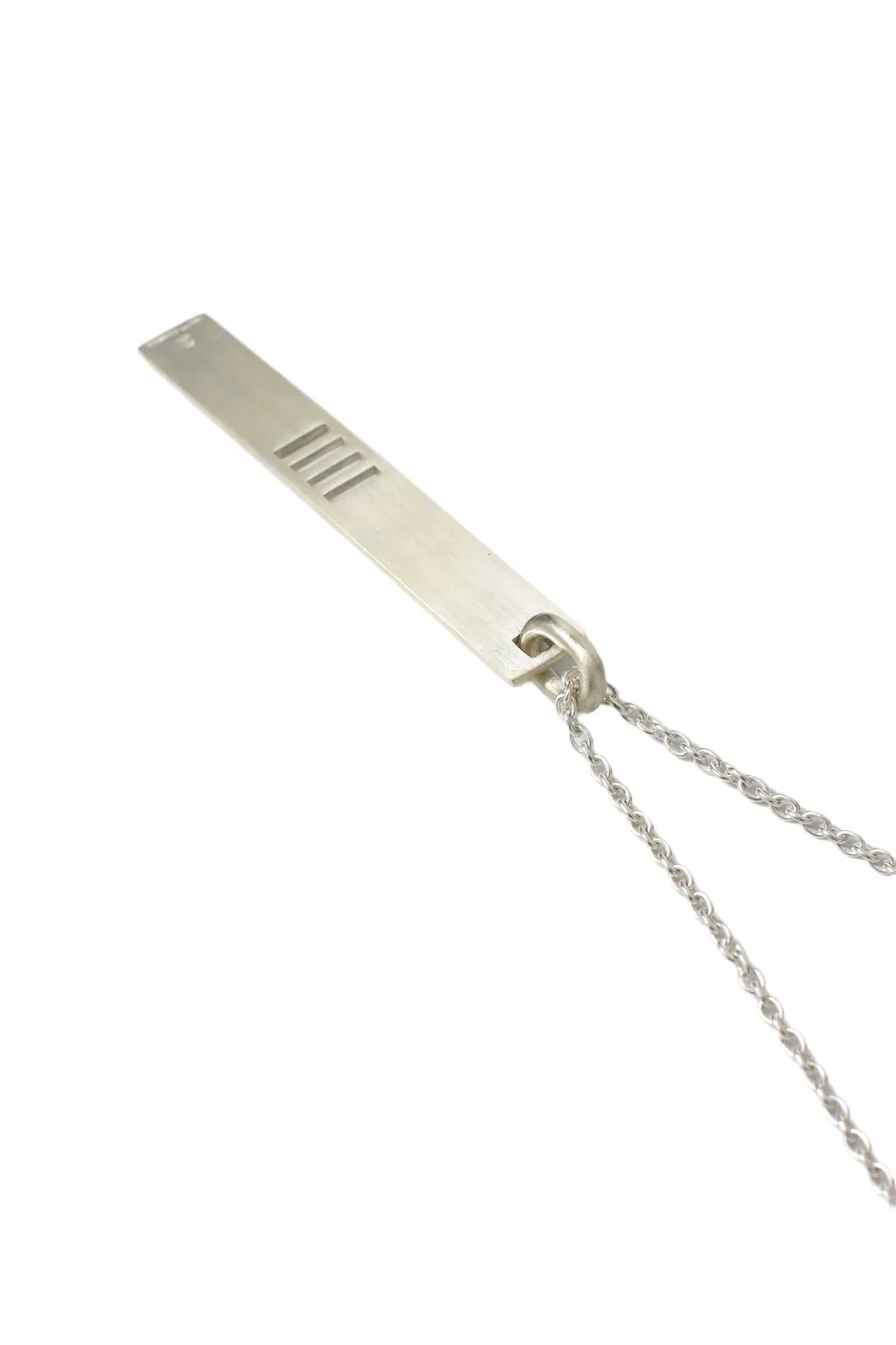 Plate Necklace / Sil