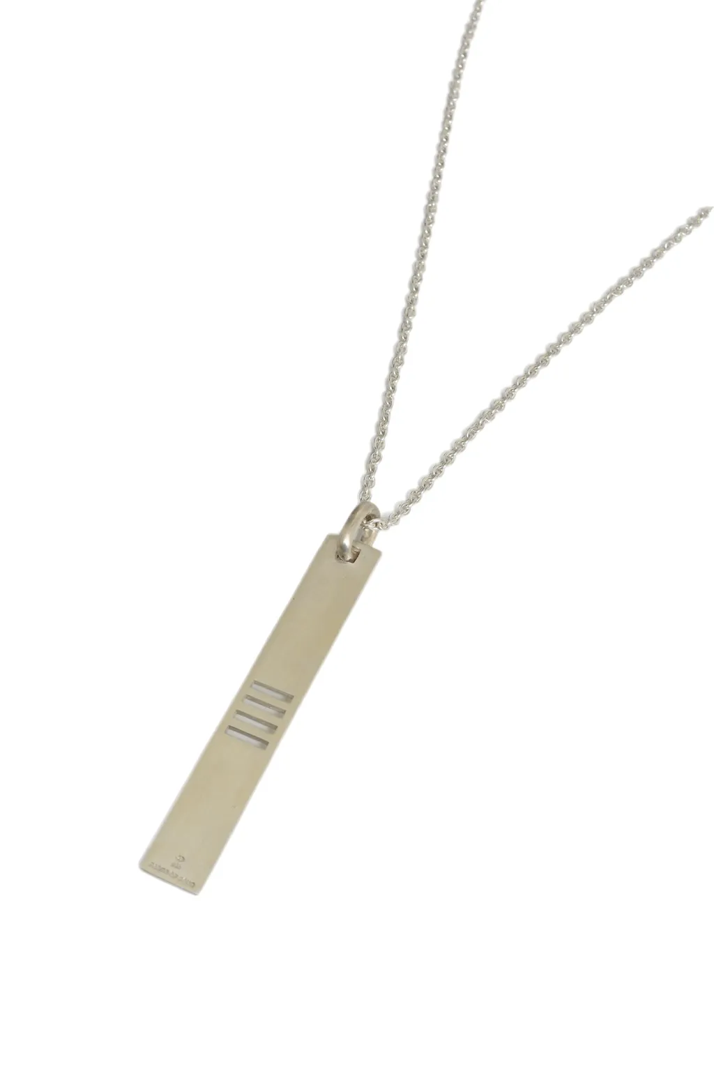 Plate Necklace / Sil