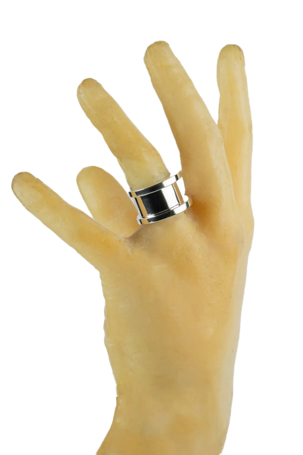 Crescent Channel Ring / Sil