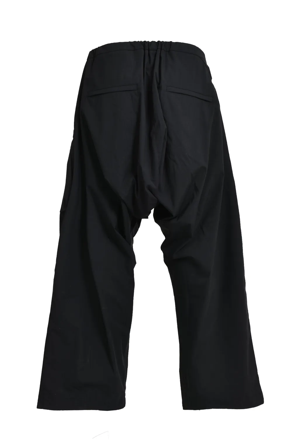 Encapsulated Nylon Ultrawide Drawcord Cargo Trouser Gen. 1 / Blk