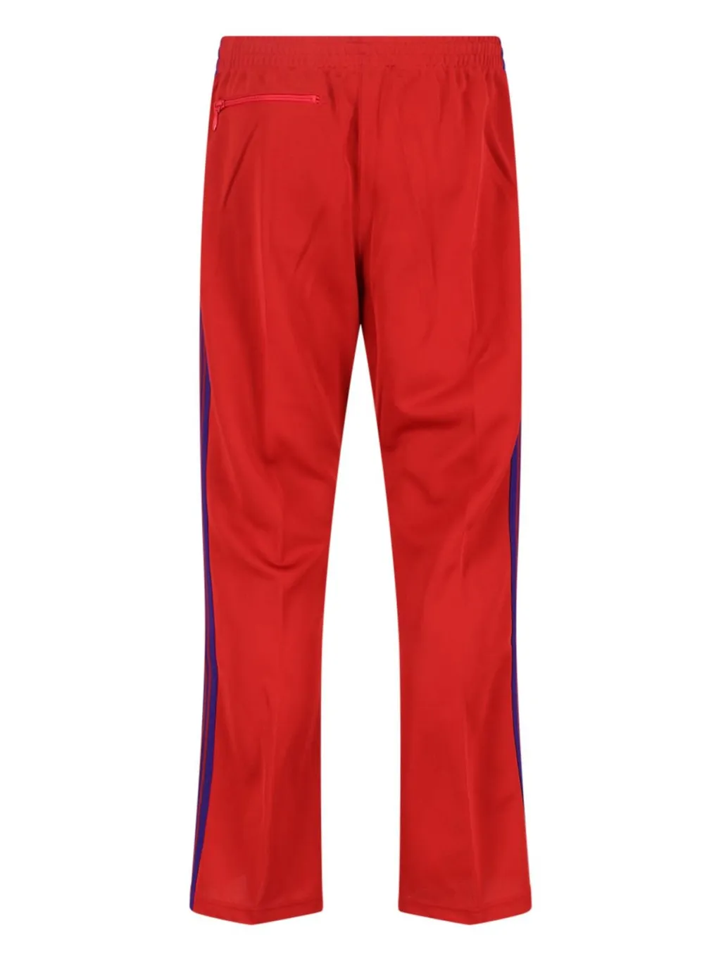 Needles Logo Embroidered Velvet Trousers