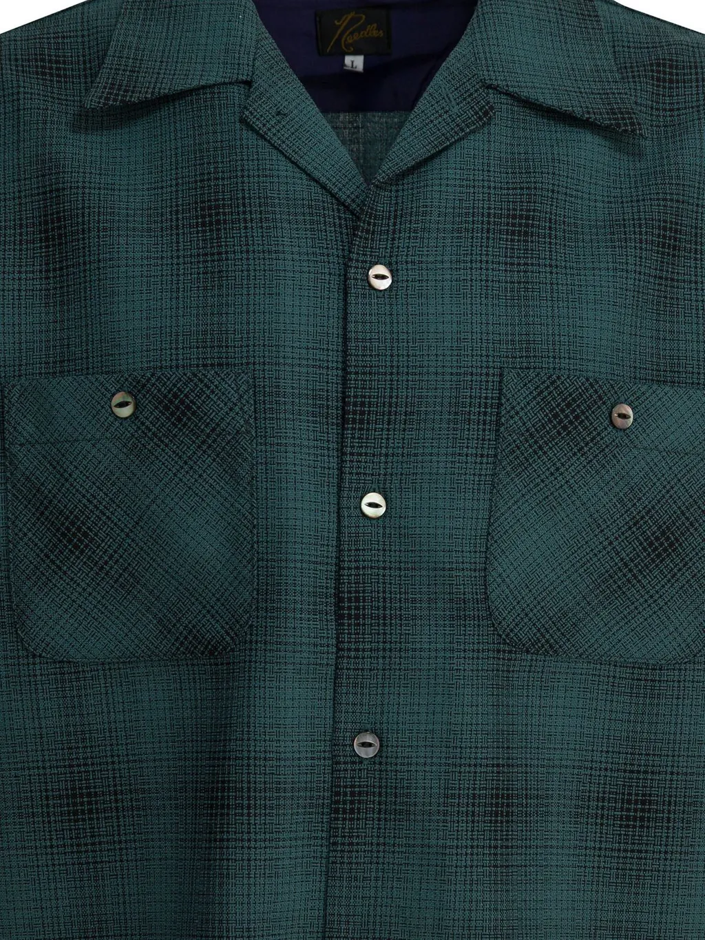 Needles Checked Buttoned Shirt