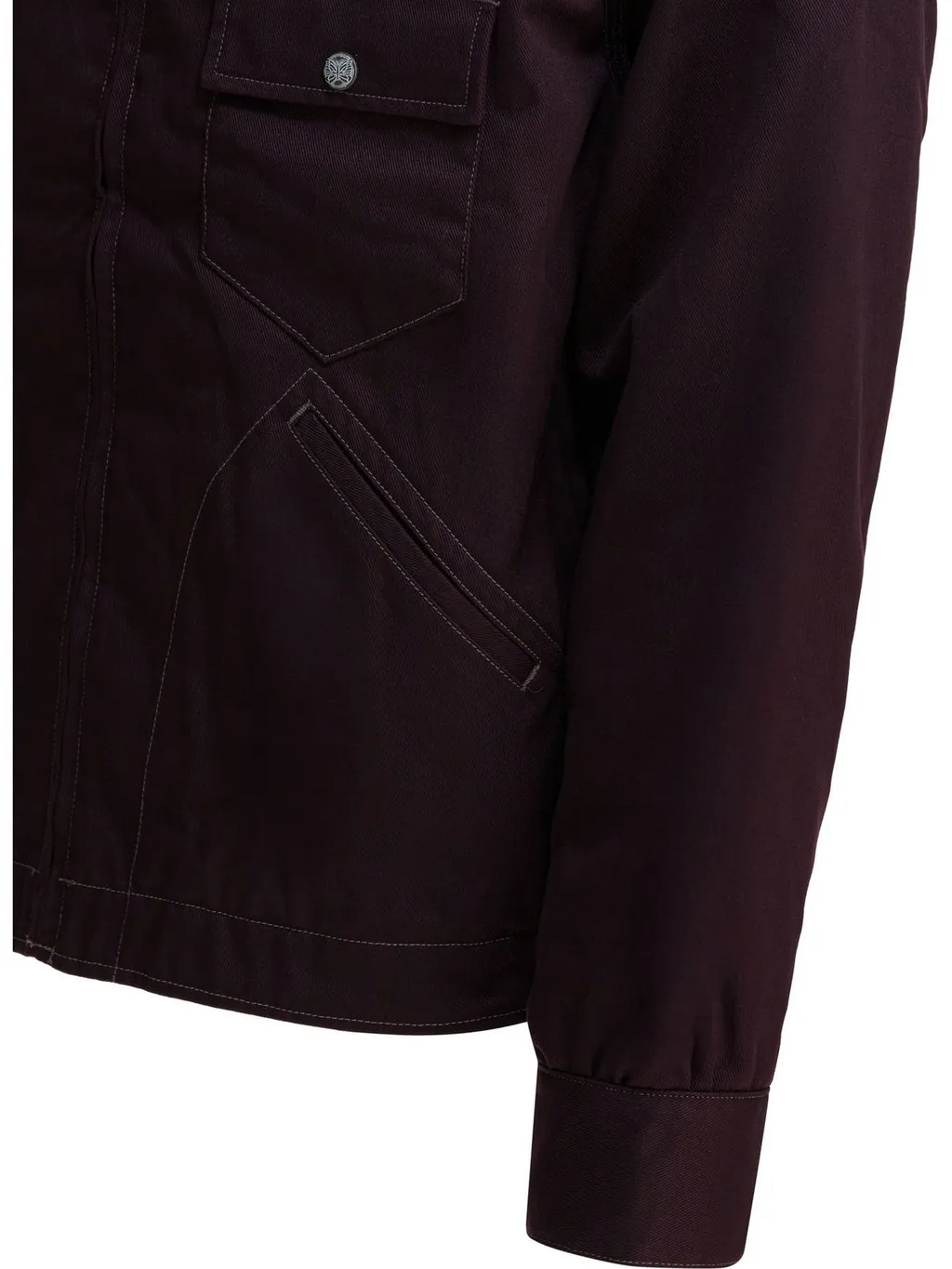 Needles Zipped Logo Patch Jacket