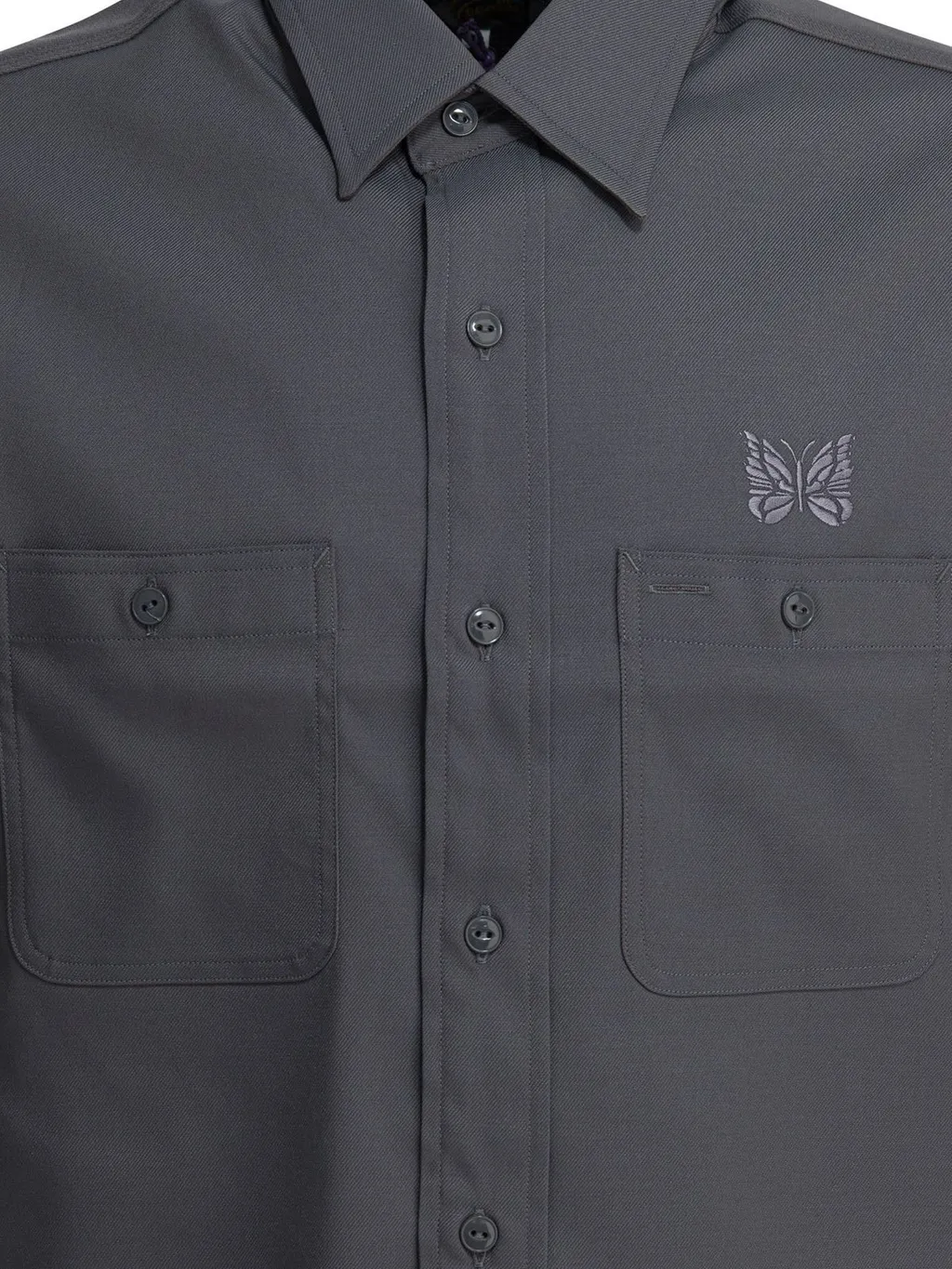 Needles Long Sleeve Buttoned Shirt