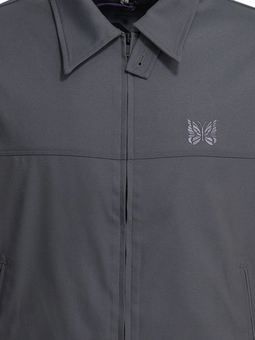 Needles Chest Logo Zip Jacket