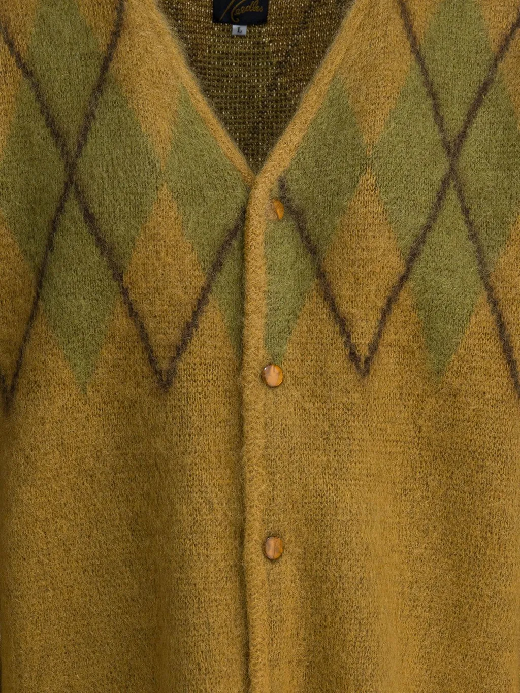 Needles V-Neck Buttoned Cardigan
