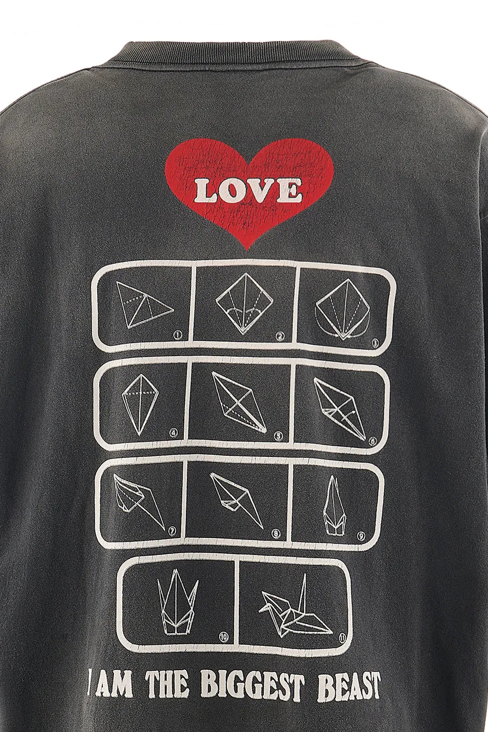 Ls Tee/Love / Black