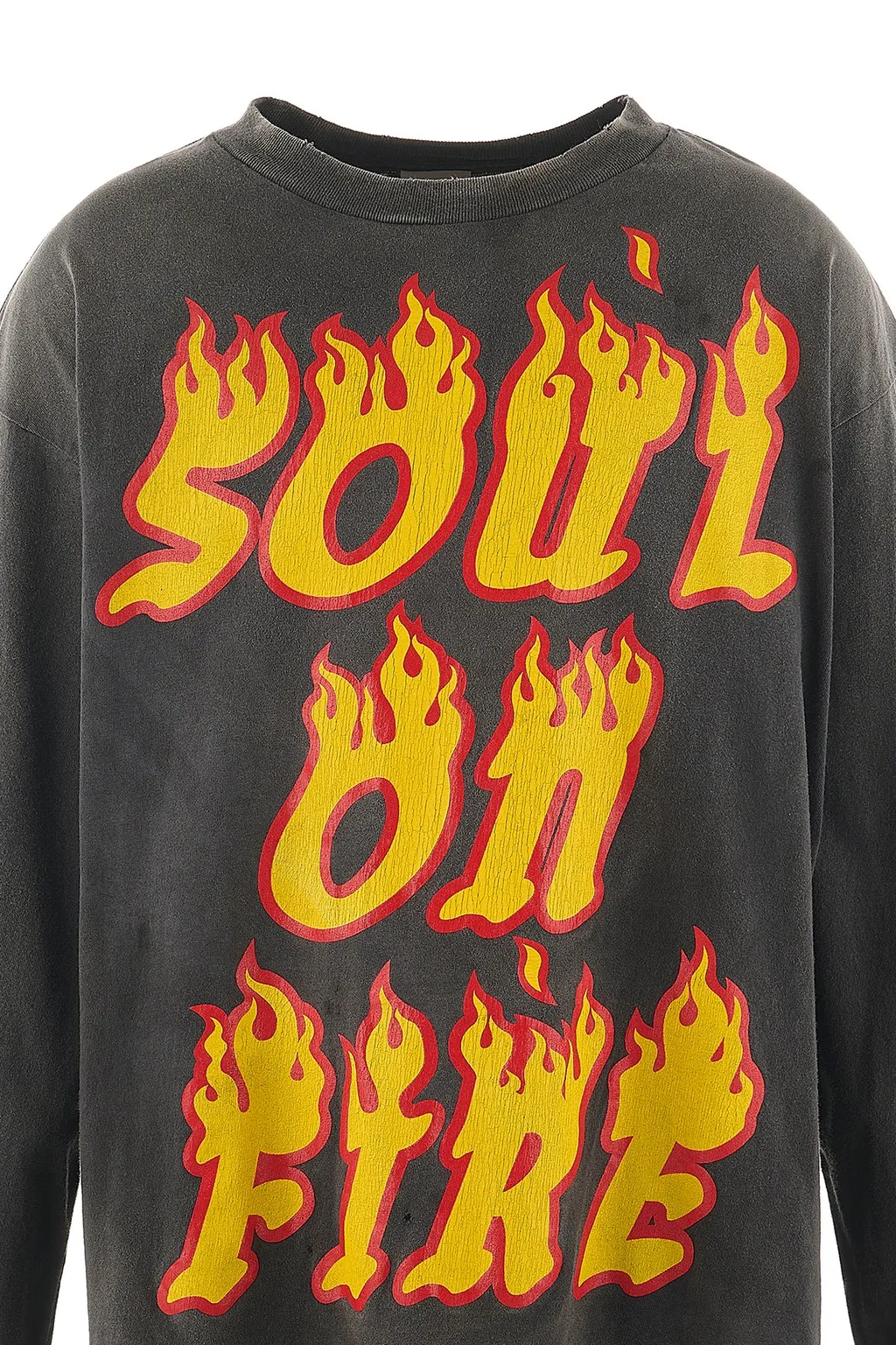 Ls Tee/Soul On Fire / Black