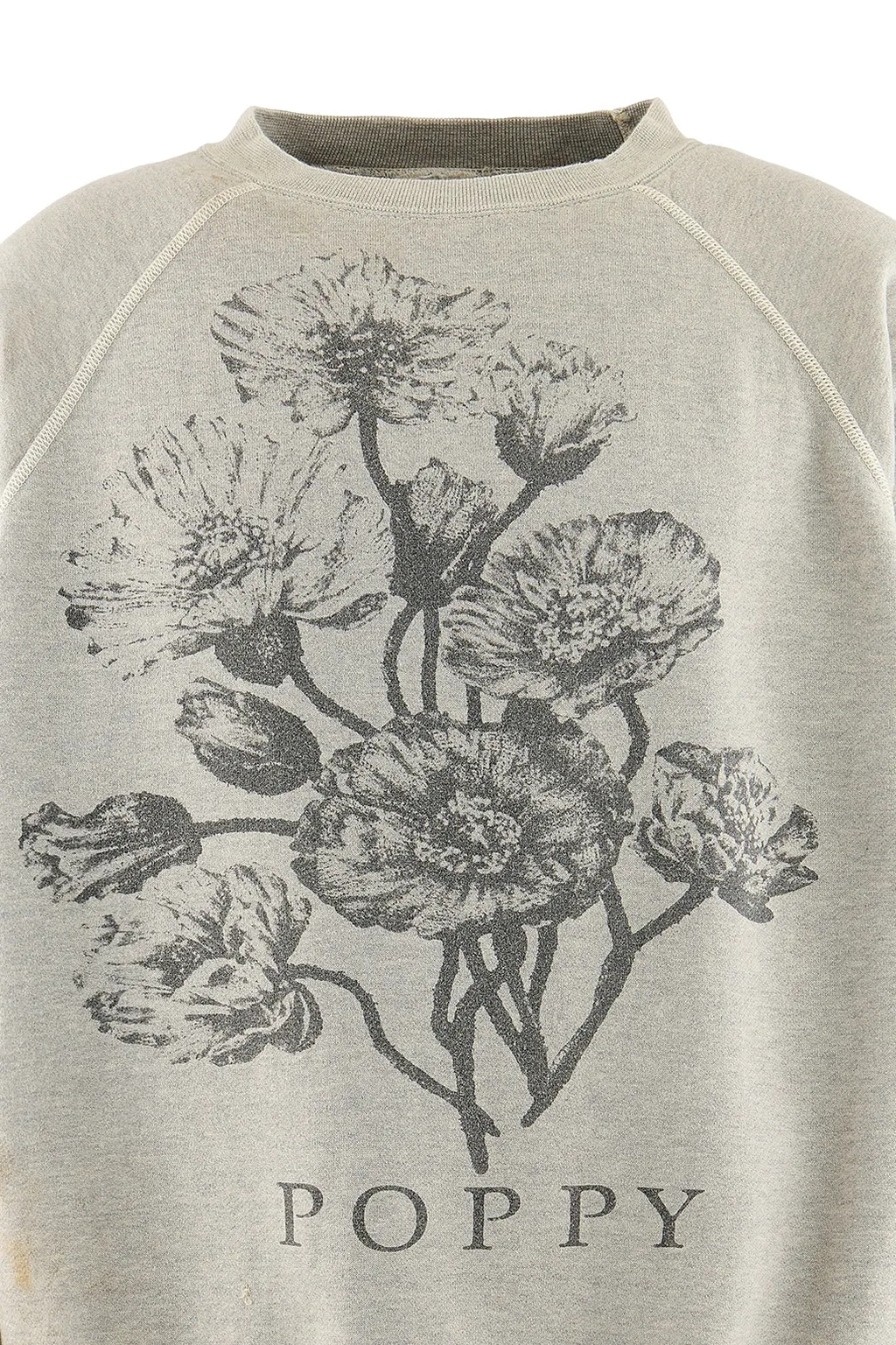 Crew Swt/Flower / Wht