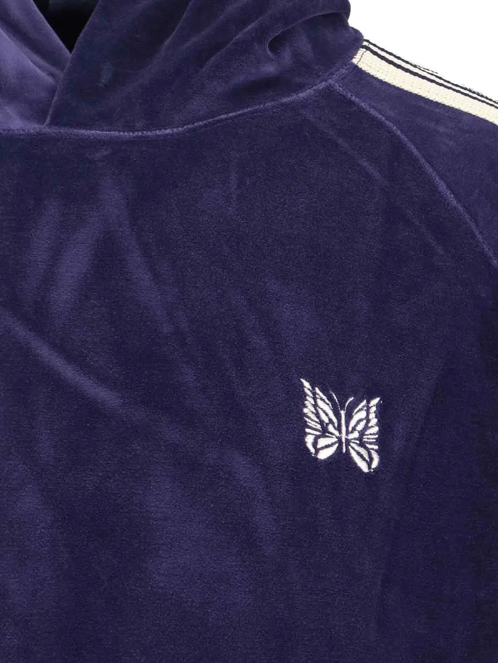 Needles Velvet Track Hoodie