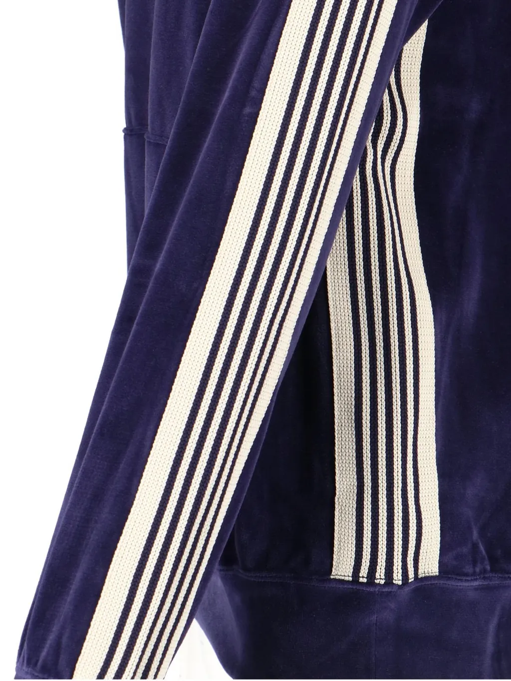 Needles Velvet Track Hoodie