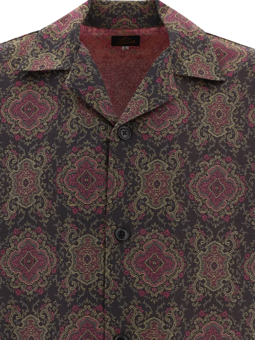 Needles Arabesque Printed Short-Sleeved Shirt