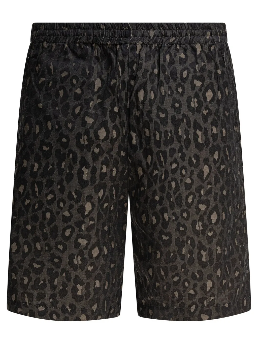 Needles Pe/C Leopard Printed Shorts
