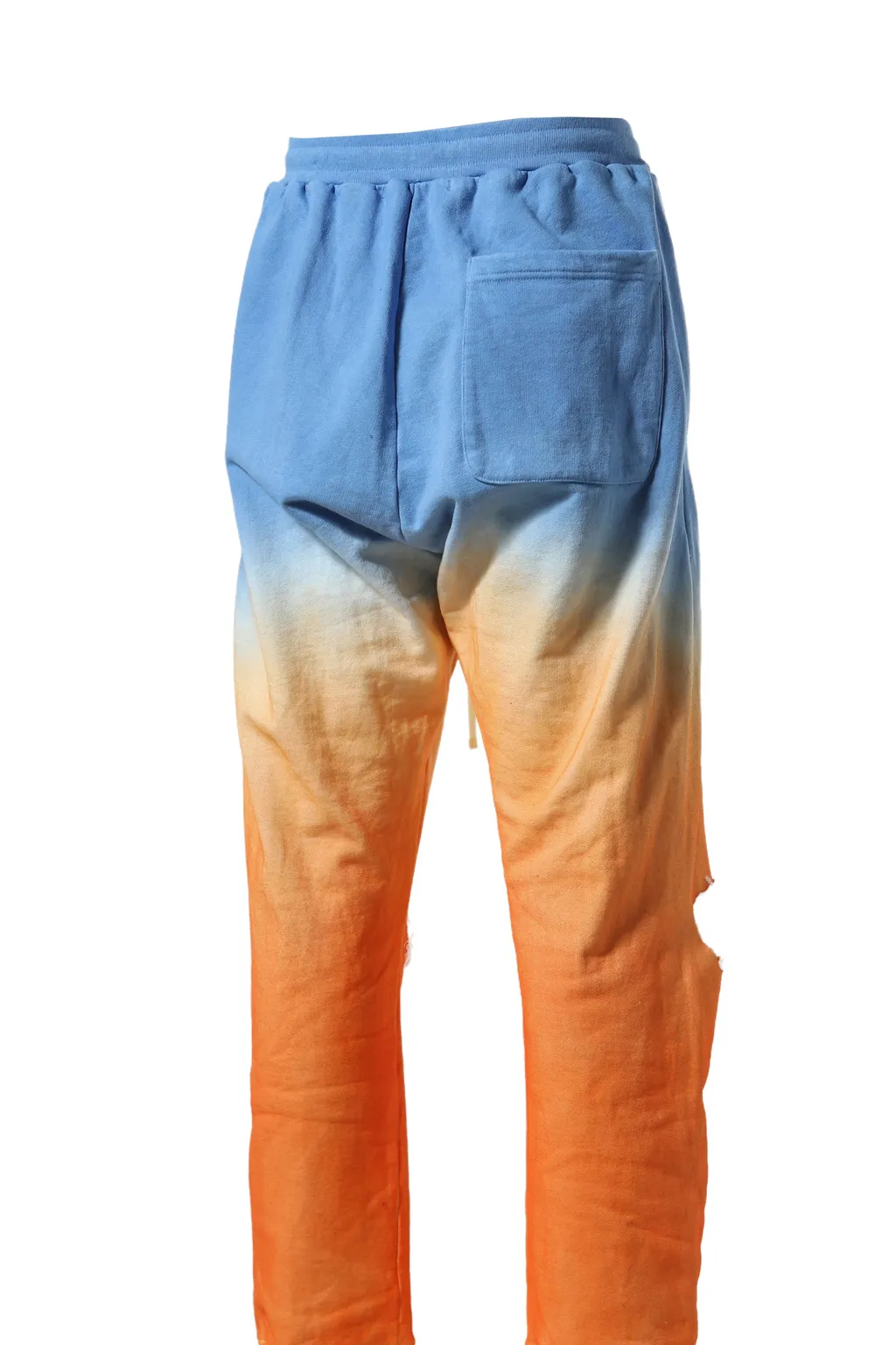 Distressed Sweatpants / Sky