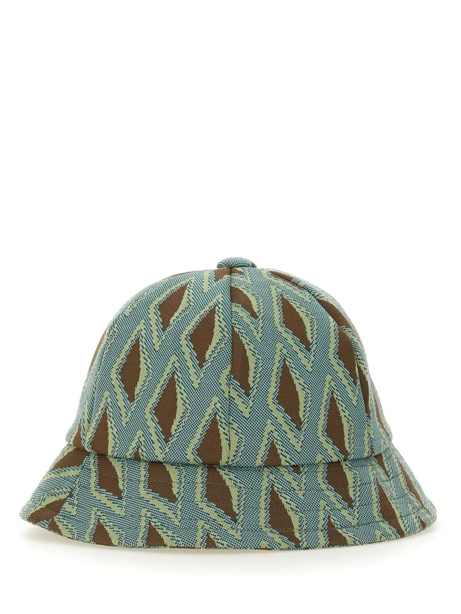 Needles Logo Embroidered Bucket Hat