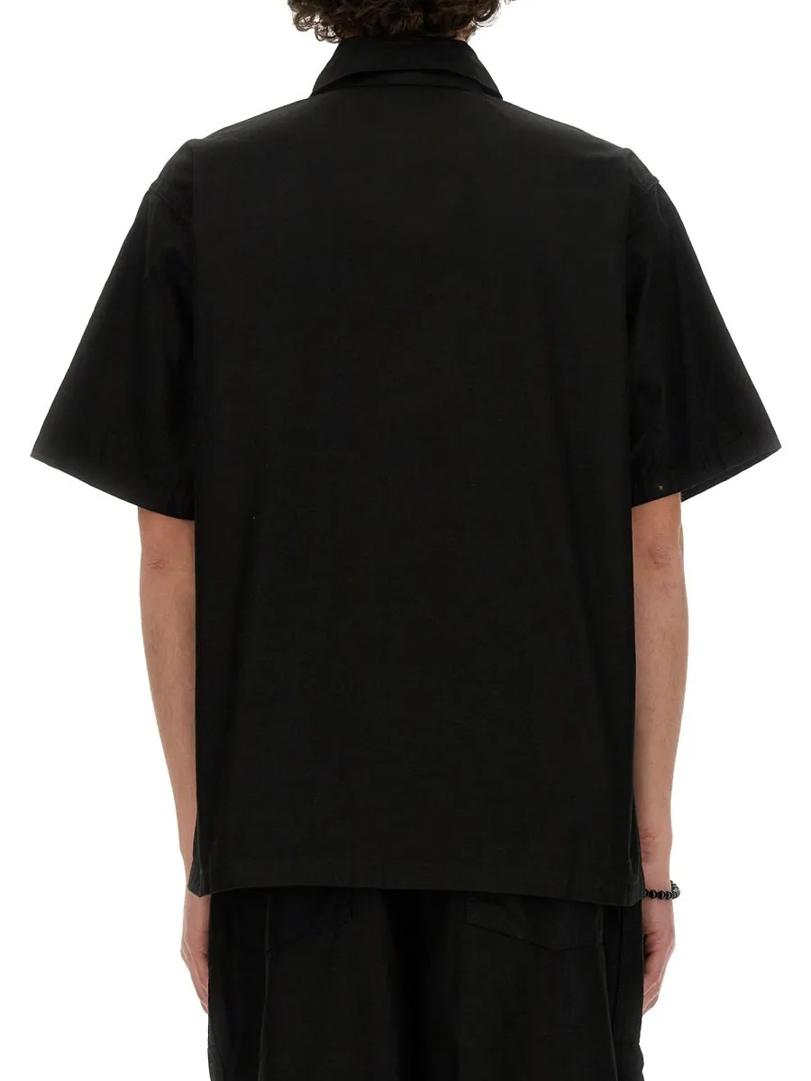 Needles Collared Short-Sleeved Shirt