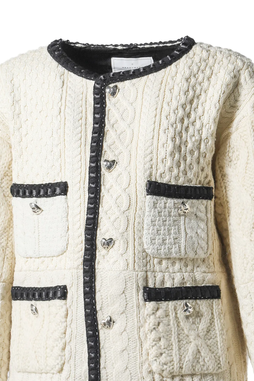 Knit Jacket / White
