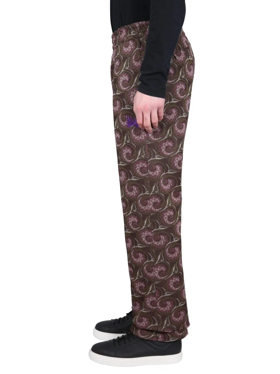 Needles Pintuck Graphic Printed Trousers