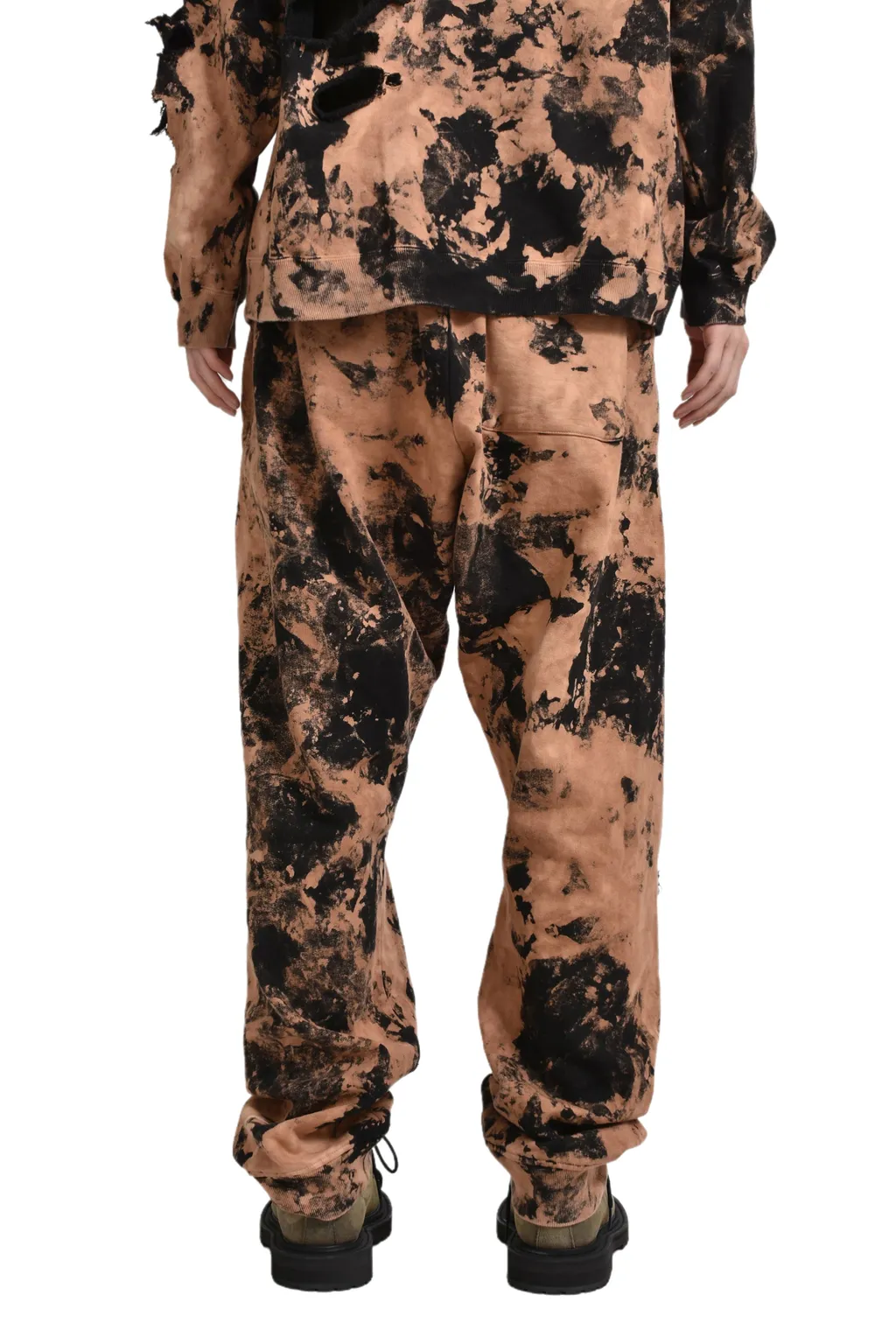 Distressed Sweatpants / Sand