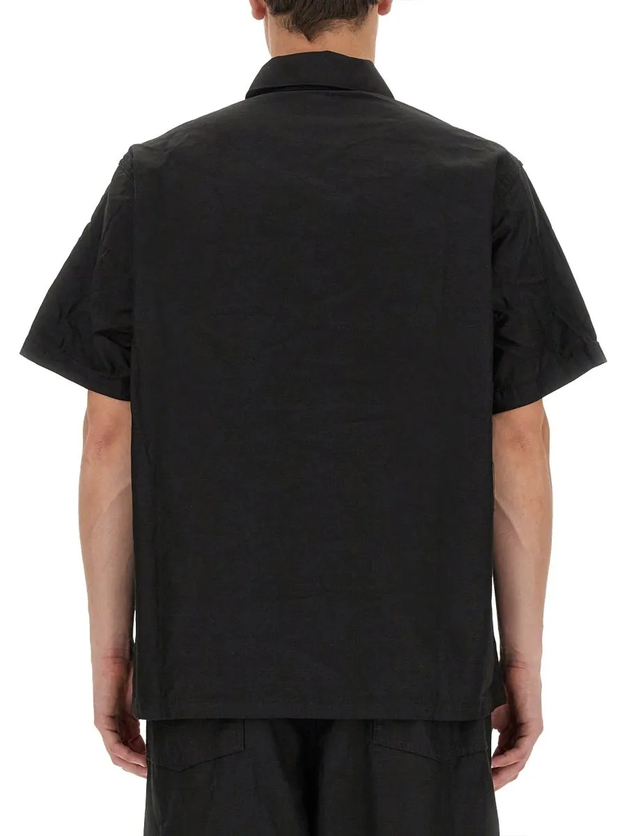 Needles Short-Sleeved Buttoned Shirt