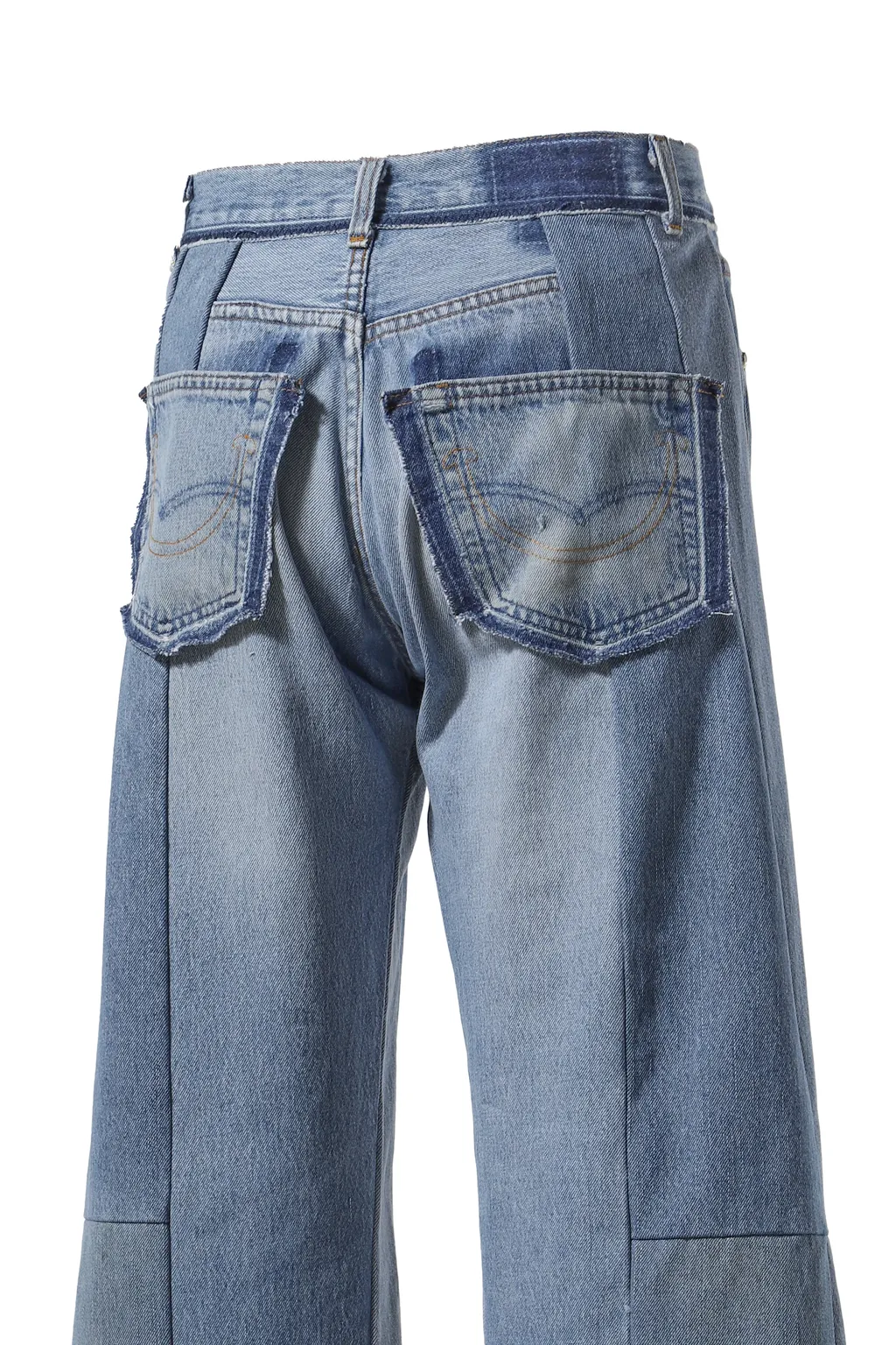 Wide Flare Denim / Blu