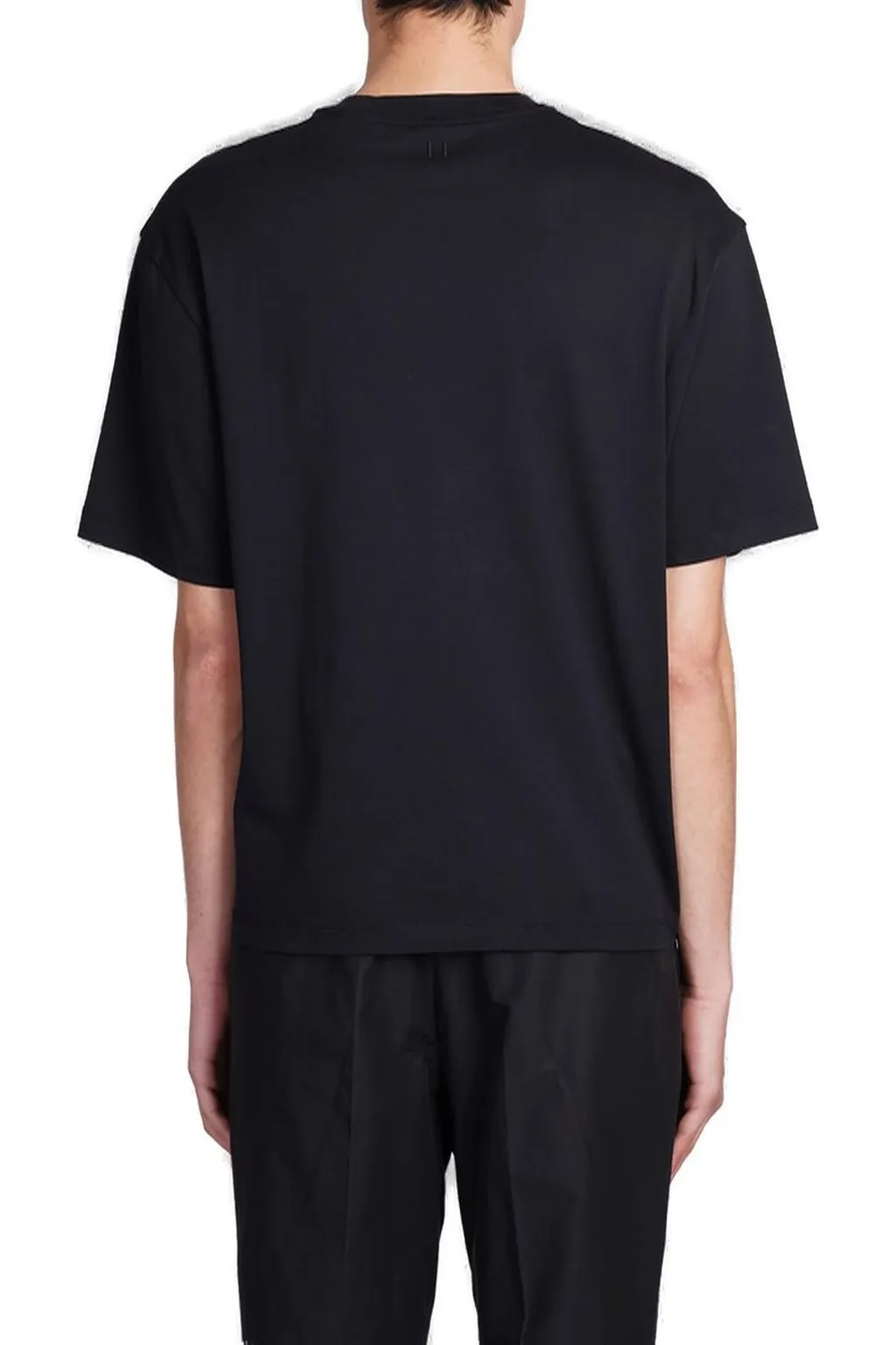 Neil Barrett Piercing-Patch Crewneck T-Shirt