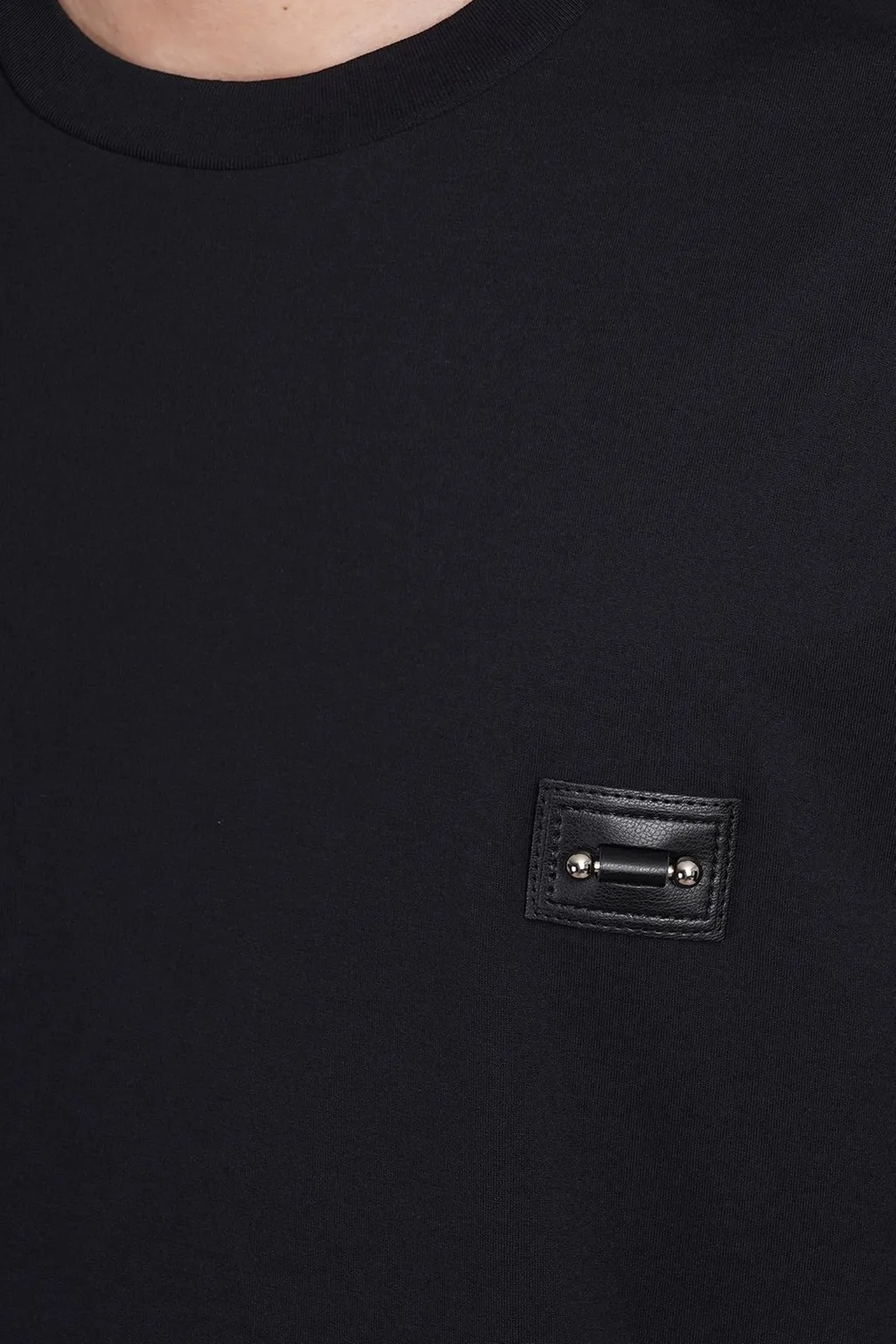 Neil Barrett Piercing-Patch Crewneck T-Shirt