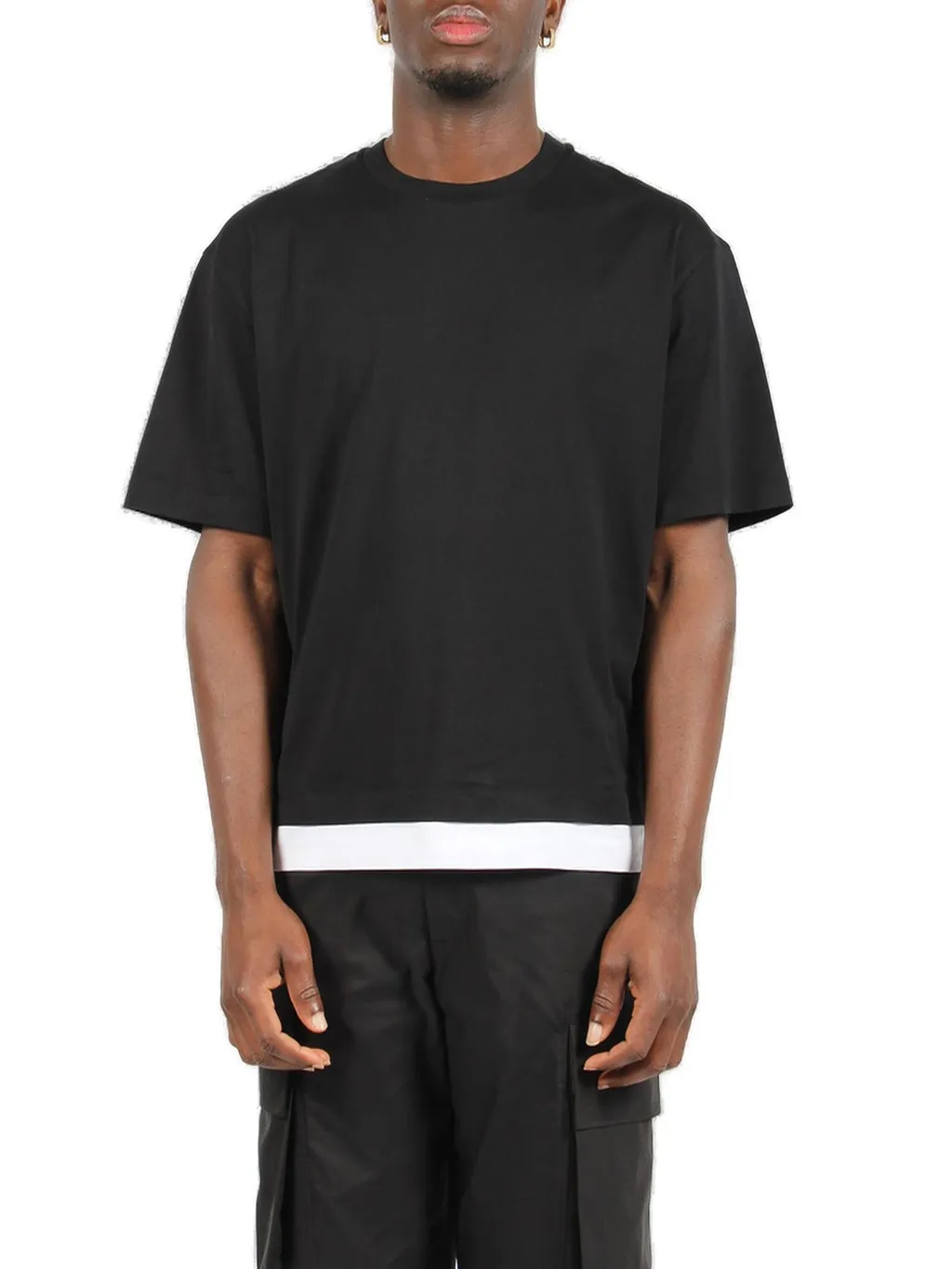 Neil Barrett Crewneck Layered T-Shirt