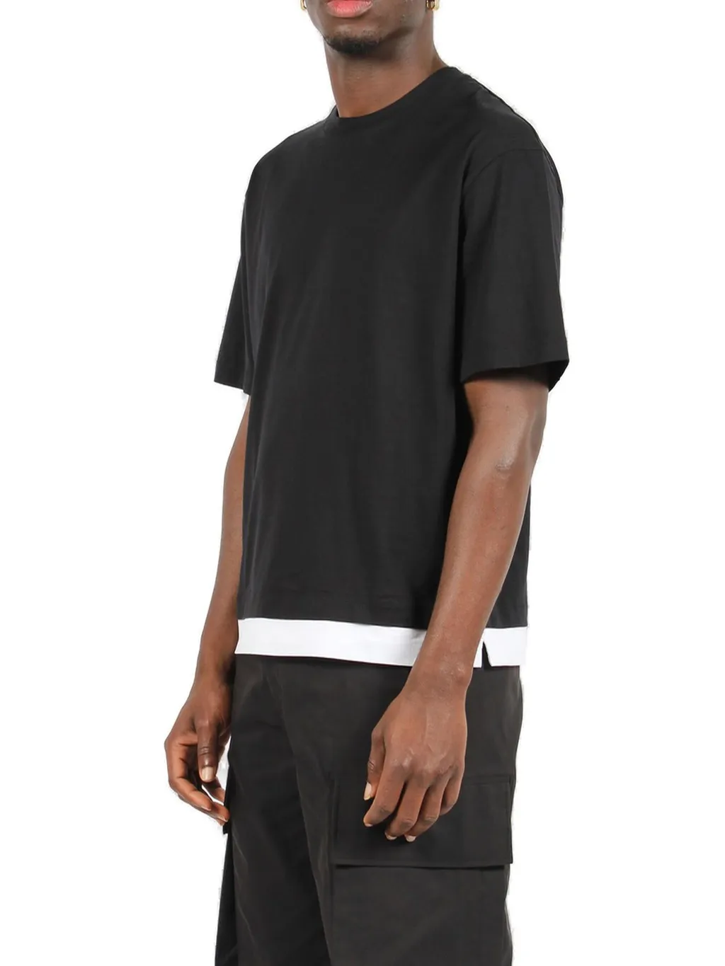 Neil Barrett Crewneck Layered T-Shirt