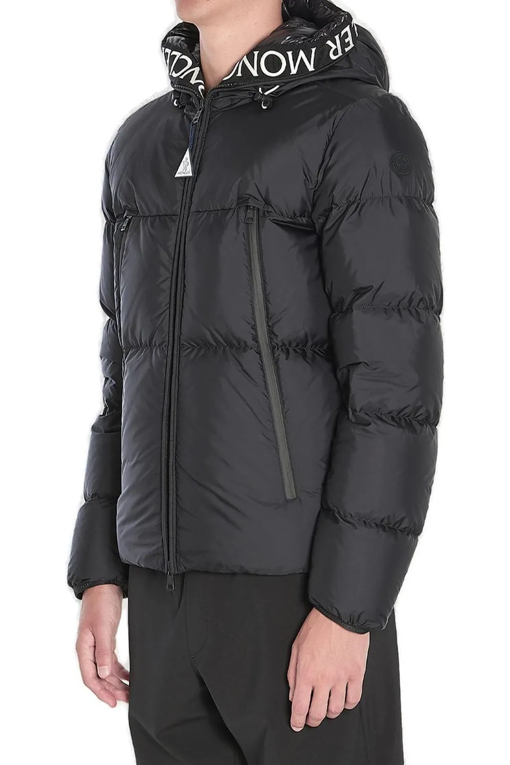 Moncler Zipped Hooded Puffer Jacket