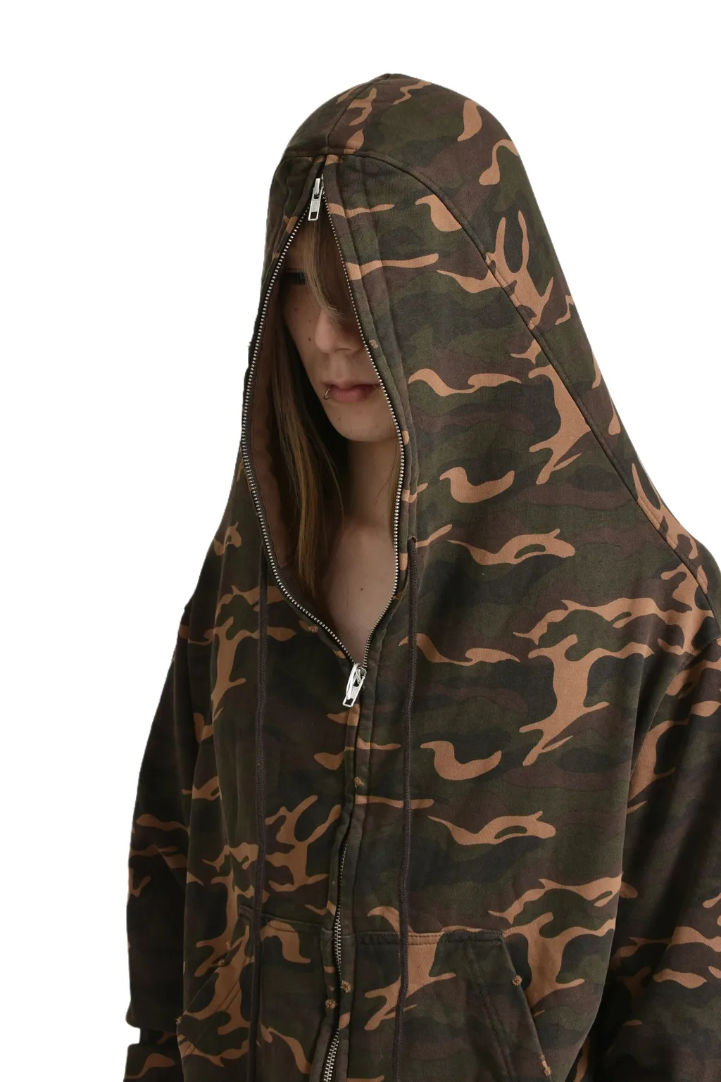 Zygon Zip Hoodie / Camo