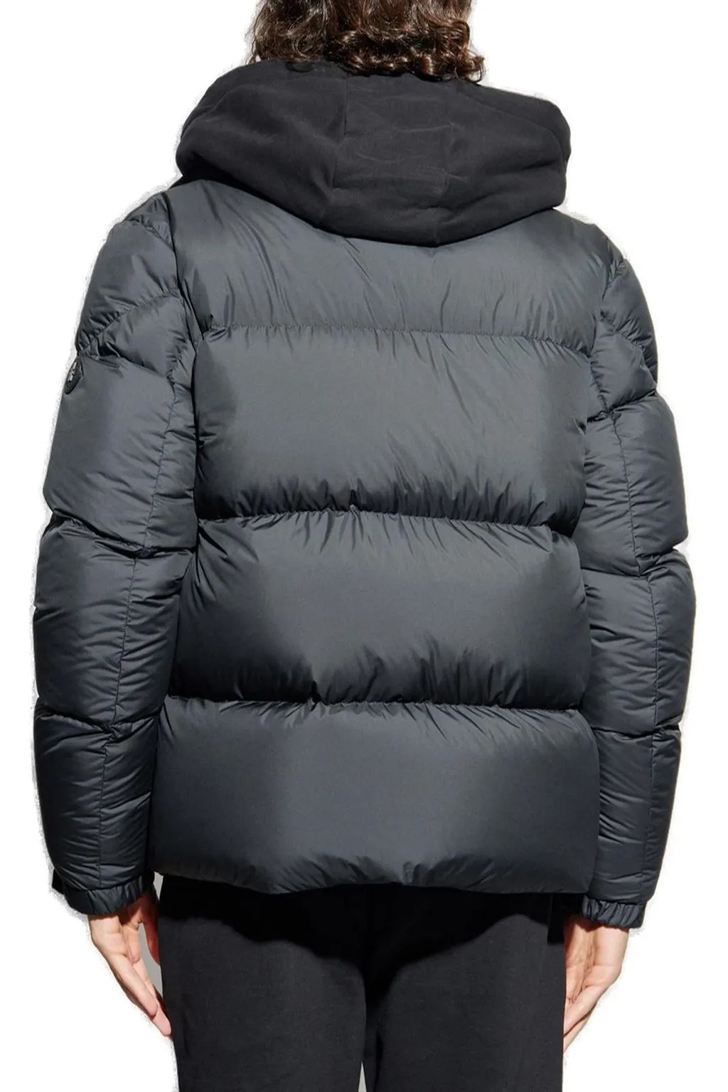 Moncler Chinon Square-Quilted Short Puffer Jacket